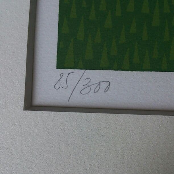 中古 ジャン・バレー リトグラフ