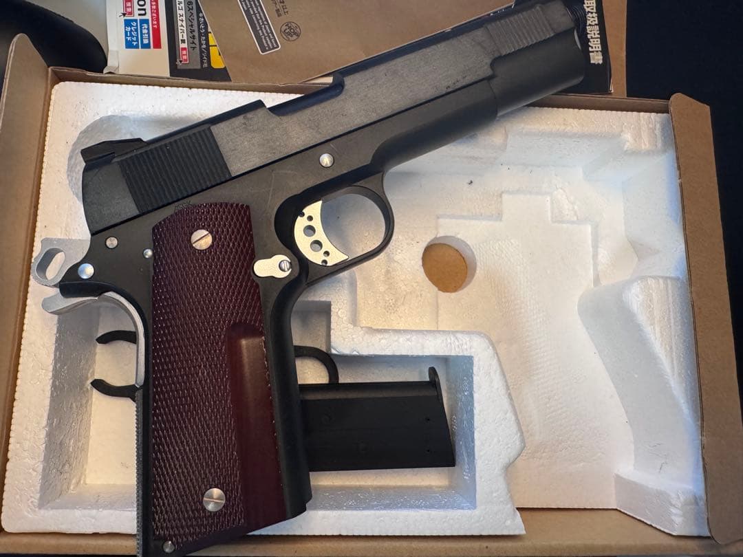 WAコルト スネークマッチ M1911A1 カーボンブラック