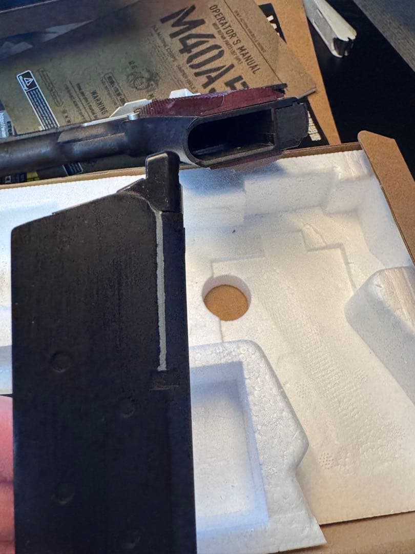 WAコルト スネークマッチ M1911A1 カーボンブラック