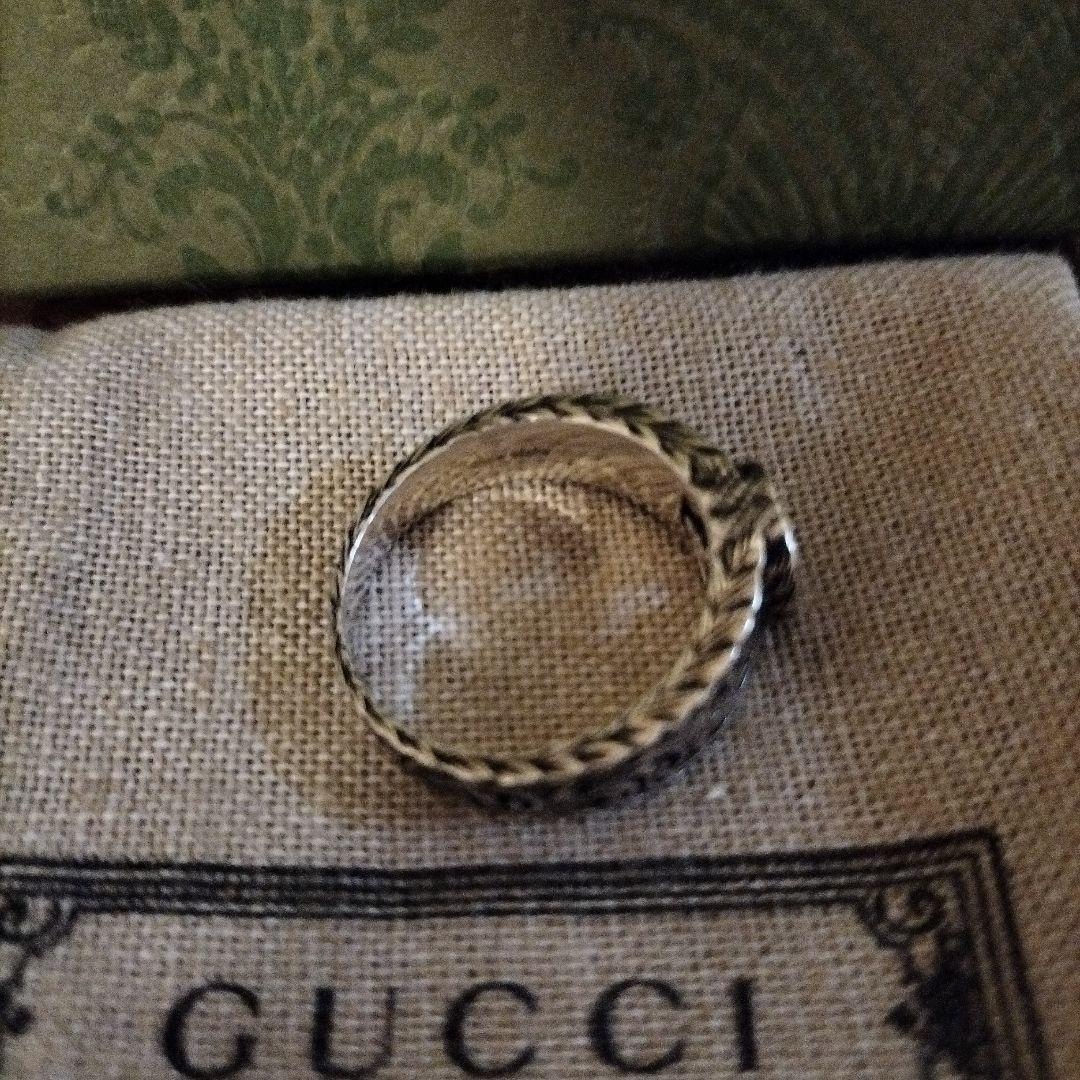 GUCCI シルバーリング21号　美品