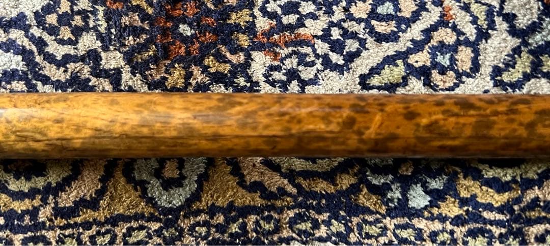 ステッキ杖【スネークウッド、12金】