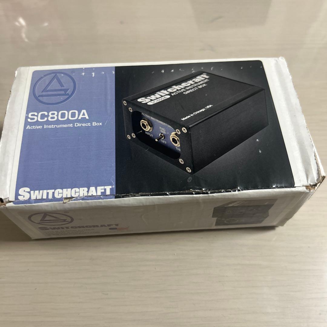 Switchcraft SC800A アクティブ ダイレクトボックス　DI