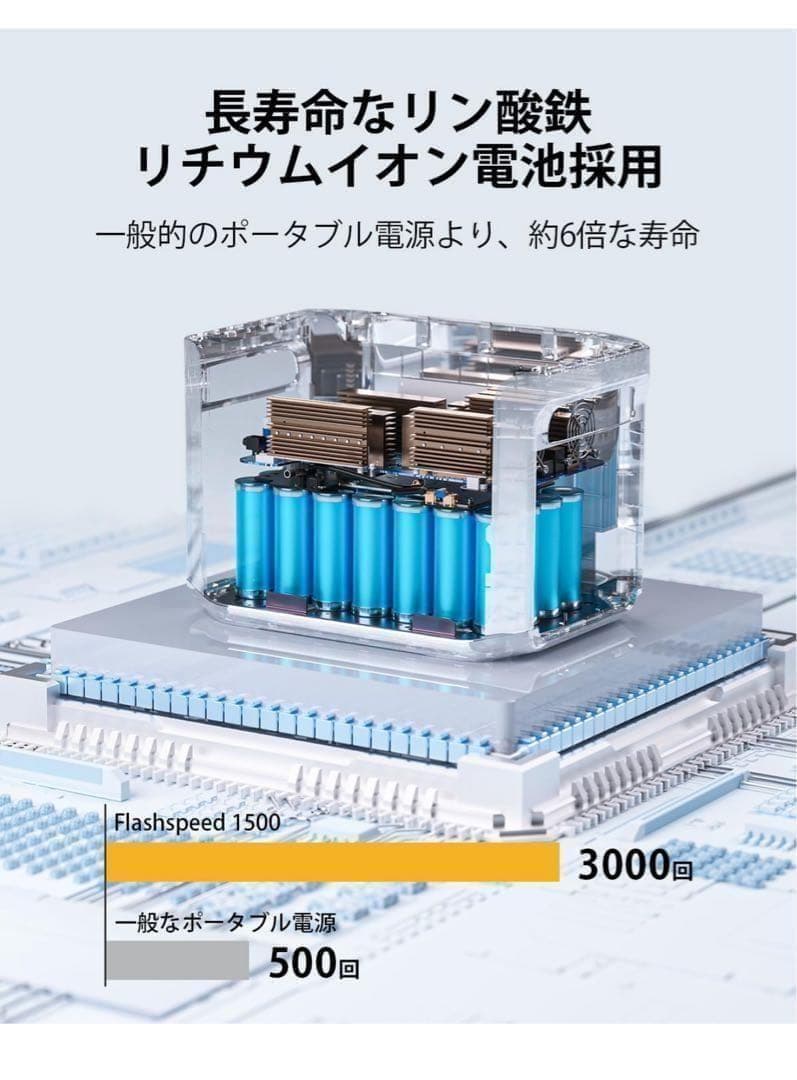 VTOMAN FlashSpeed 1500 ポータブル電源