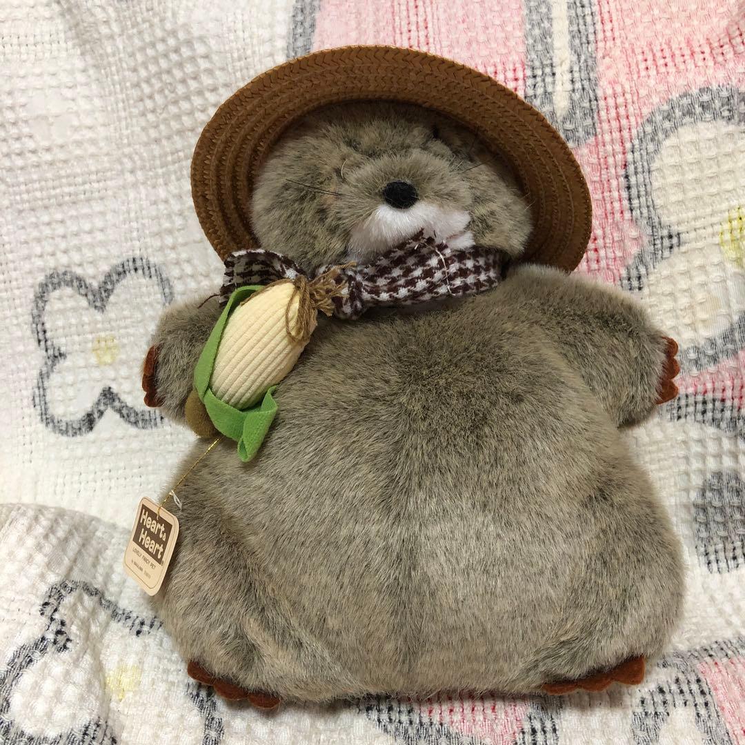 昭和レトロ ナカジマ Heart＆Heart アンクル・モグ　ぬいぐるみ　5こ