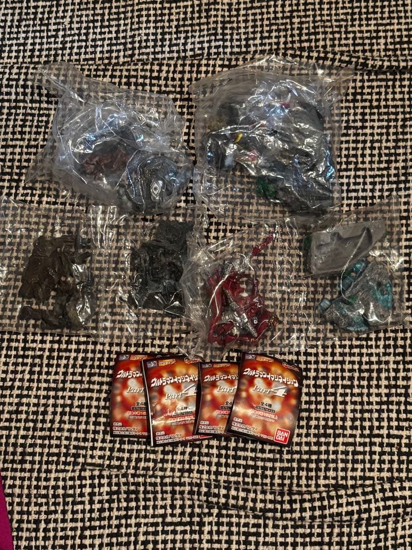 HGシリーズ　ウルトラマンイマジネイションpart4 全4種 コンプリートセット