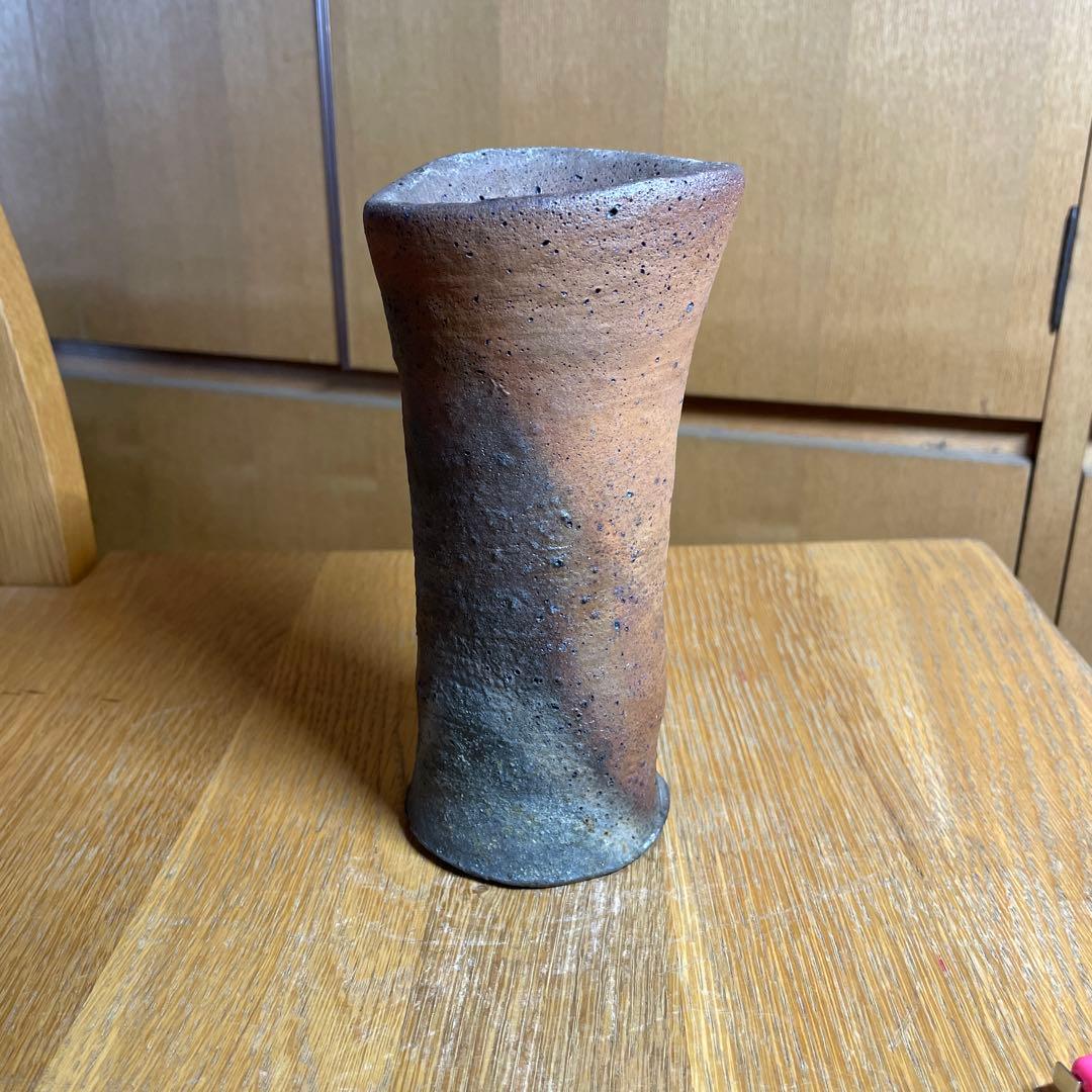 小山冨士夫　古山子　種子島花生　箱なし