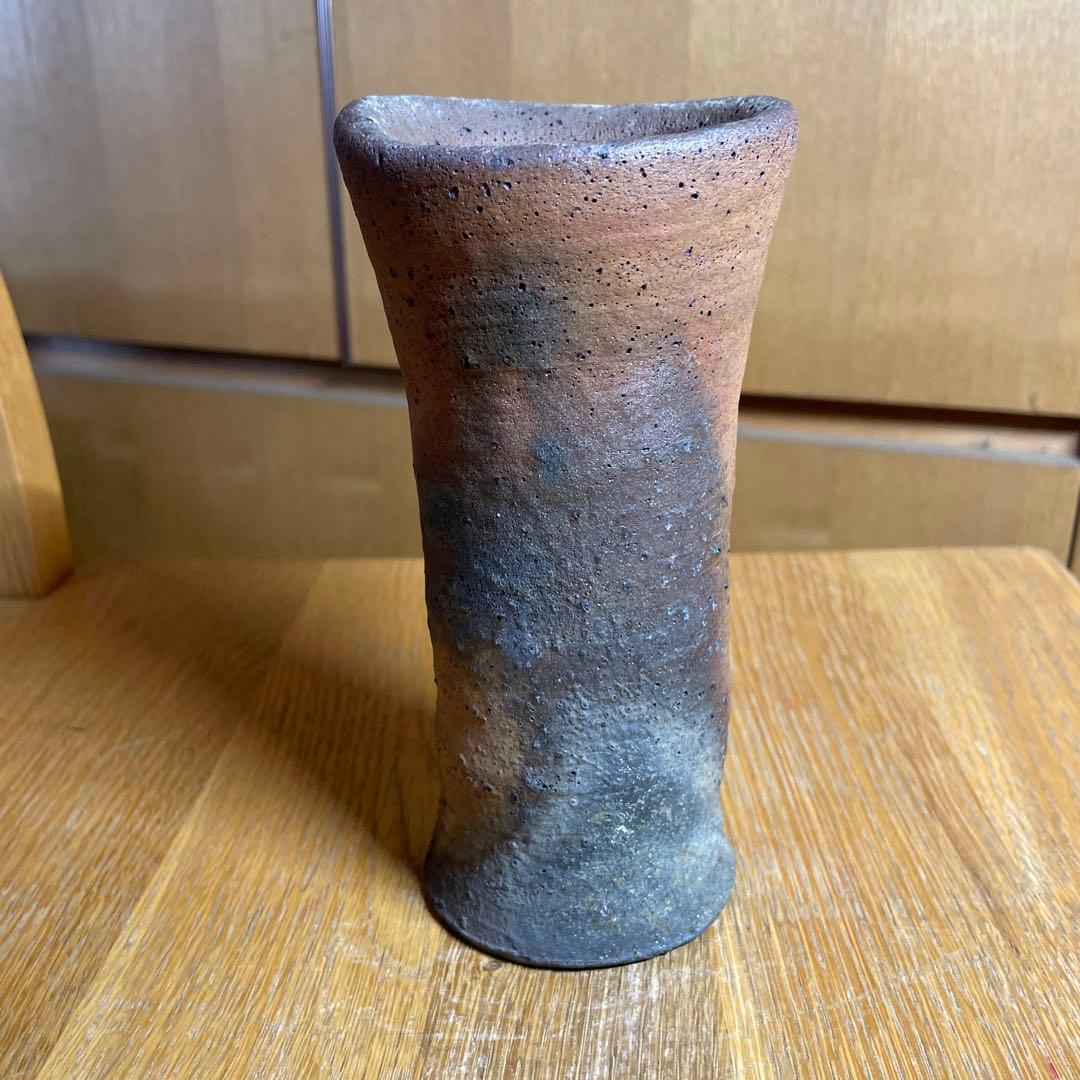 小山冨士夫　古山子　種子島花生　箱なし