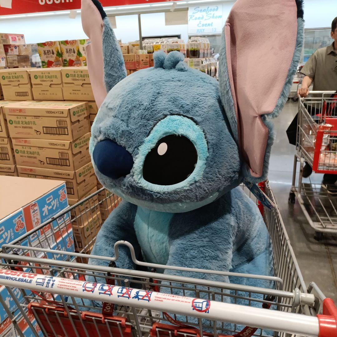 【新品未使用　コストコ　特大　スティッチ