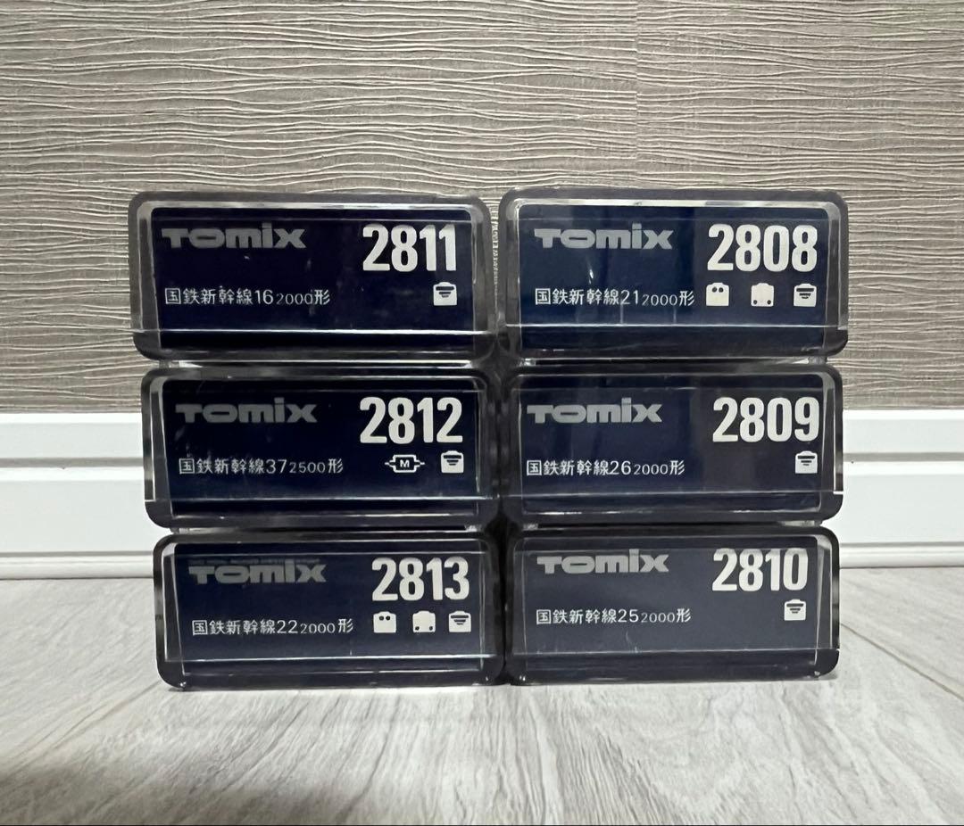 TOMIX J.N.R. 新幹線モデル6両セット