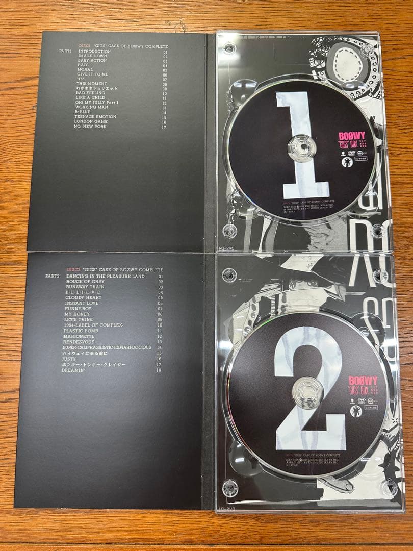 15%OFFセール【DVD8枚組】BOOWY “GIGS” BOX