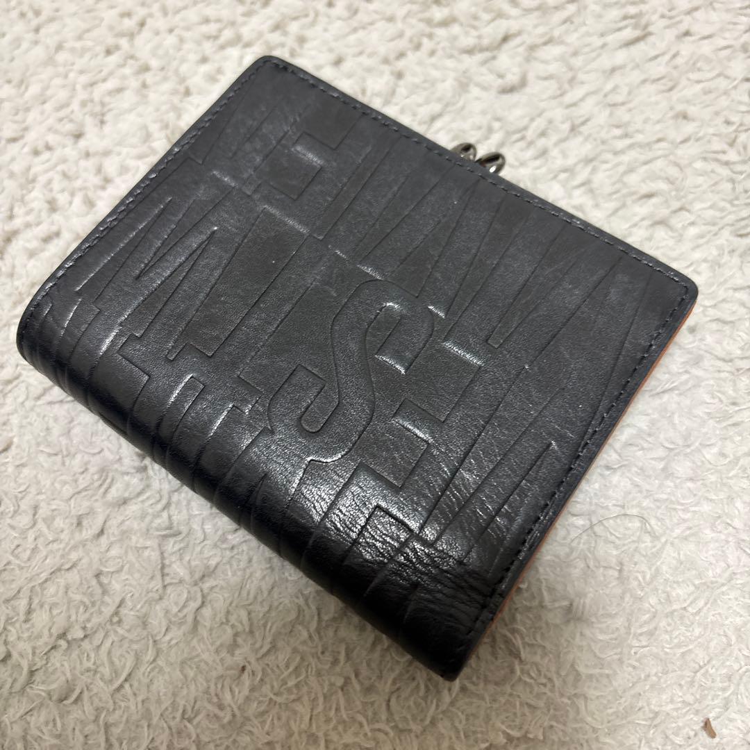 Vivienne Westwood 折財布 口金 がま口　レザー　ブラック