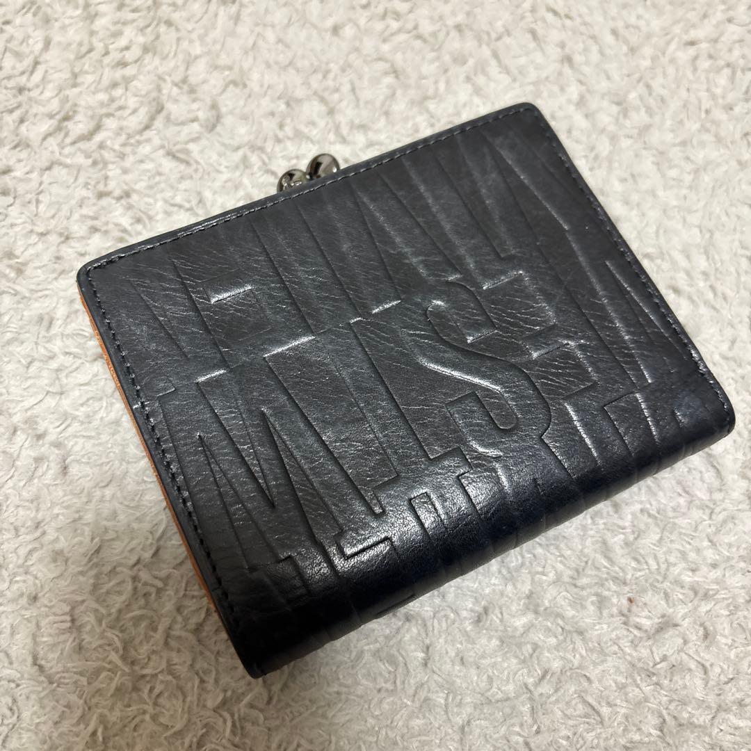 Vivienne Westwood 折財布 口金 がま口　レザー　ブラック