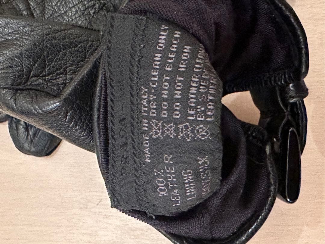 小物 00s Prada leather glove