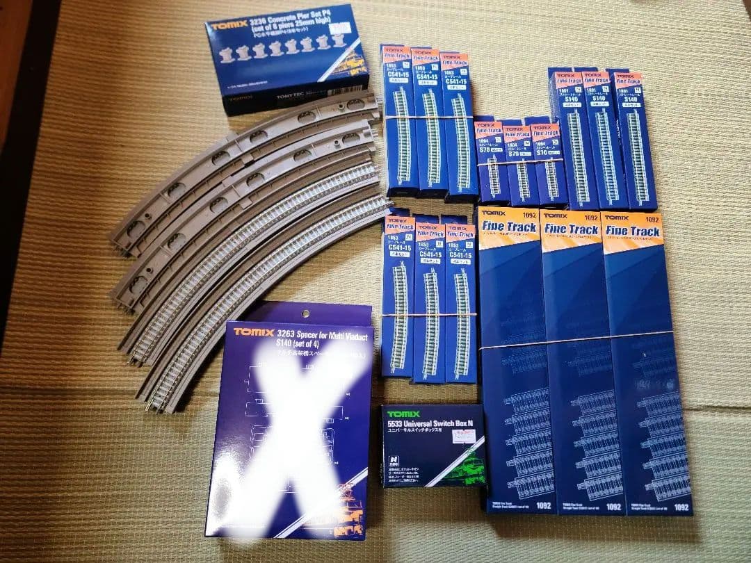 TOMIX　線路　まとめ売り
