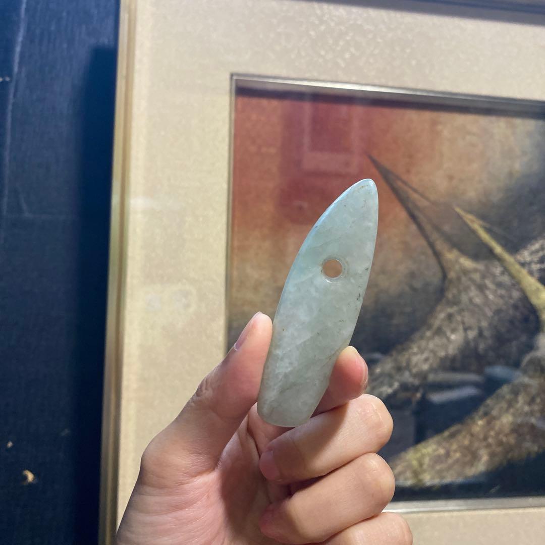 淡翠大珠◆神秘の護符◆73mm◆コレクターアイテム