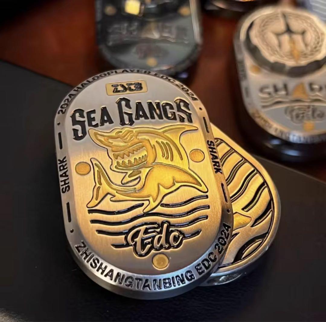 フィジェットトイ　フィジェットスライダー Shark EDC