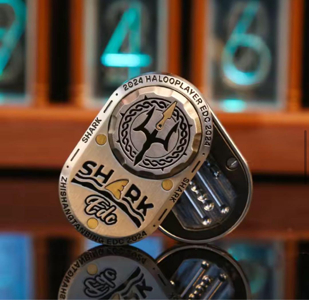 フィジェットトイ　フィジェットスライダー Shark EDC