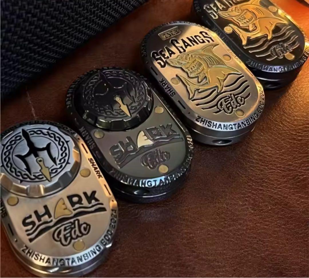 フィジェットトイ　フィジェットスライダー Shark EDC