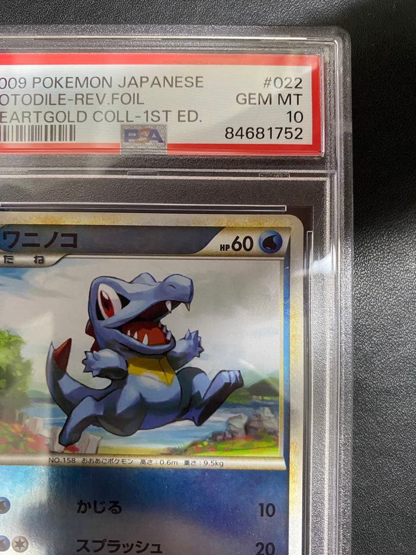 ワニノコ レジェンド ミラー PSA10 legend 世界で38枚