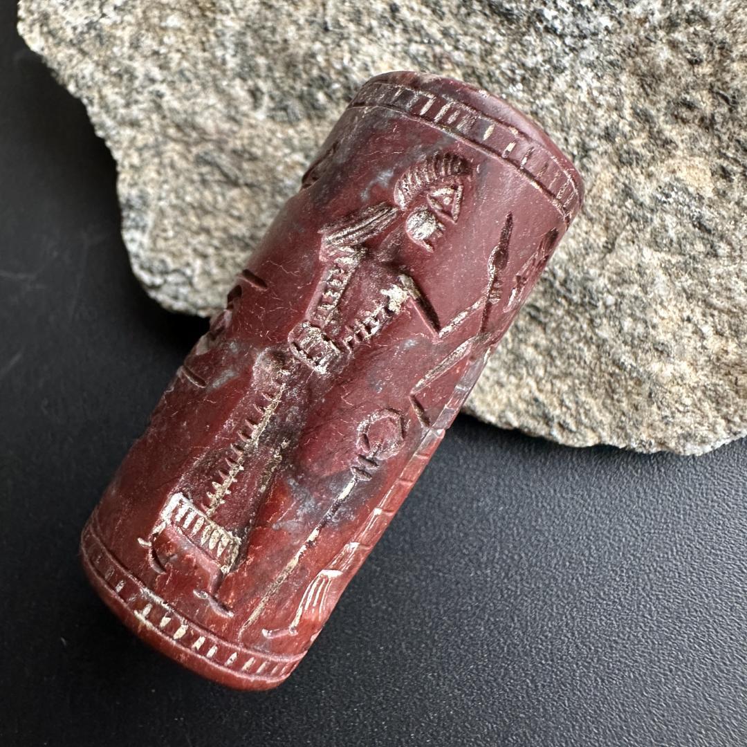 円筒印章 古代文明 メソポタミア文明 スタンプ パワーストーン 1492
