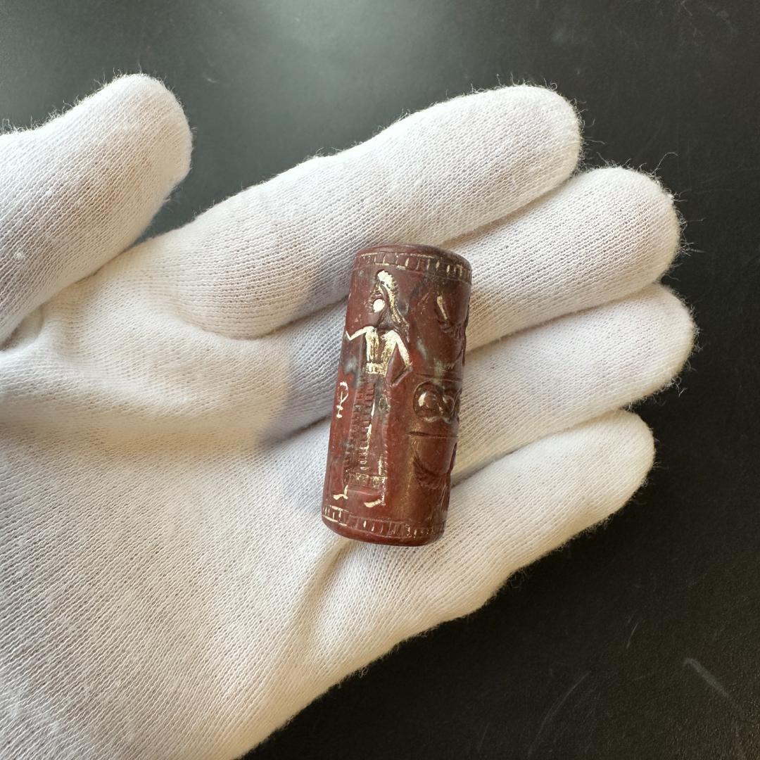 円筒印章 古代文明 メソポタミア文明 スタンプ パワーストーン 1492