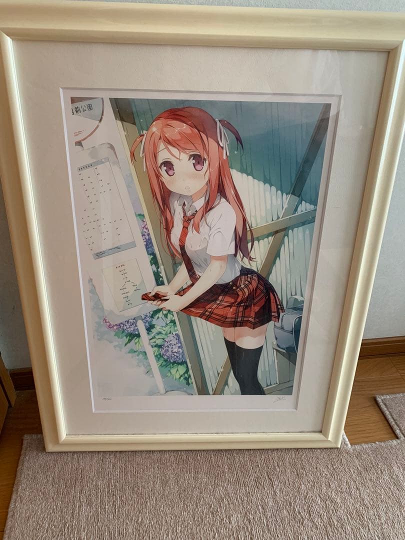 カントク　版画　初夏に咲く