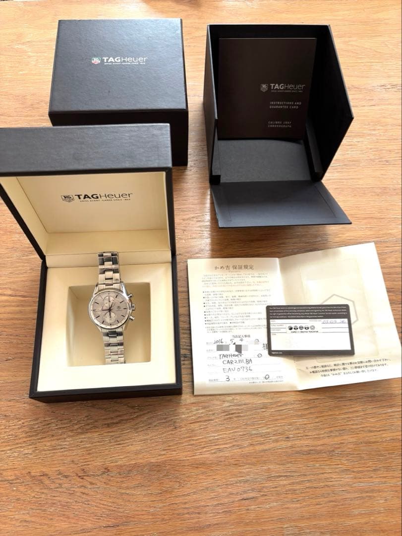 【訳あり】 TAG Heuerタグホイヤーカレラ キャリパー1887