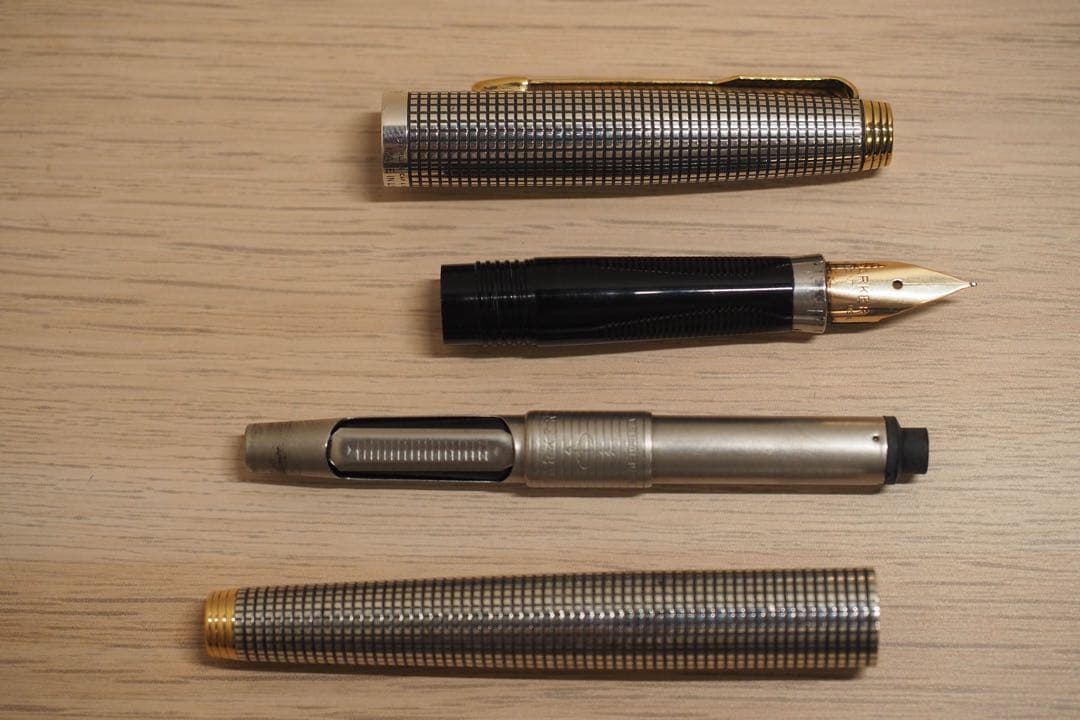 PARKER シズレ　万年筆 シルバー（XF）