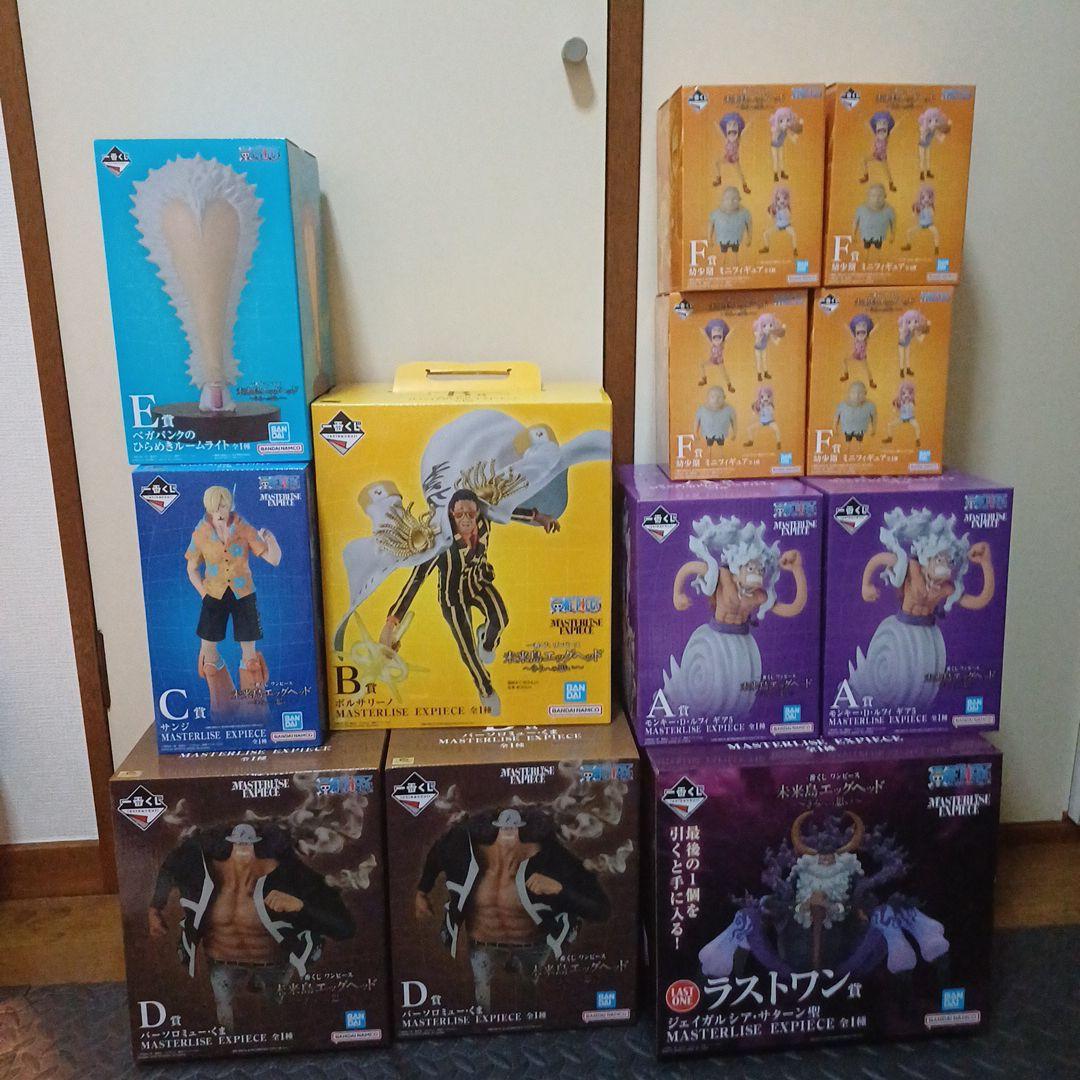 ワンピース コレクションフィギュア A-F賞、ラストウン賞セット