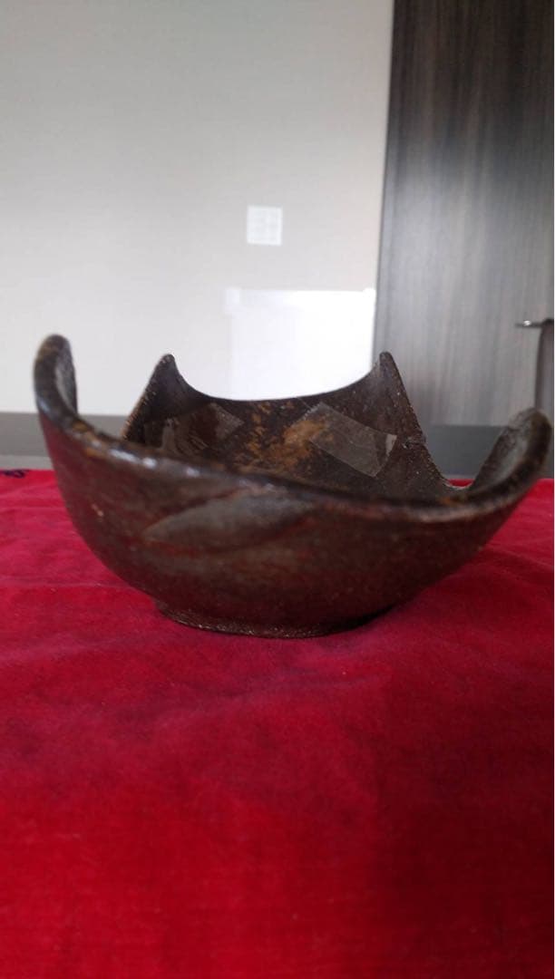 古備前　残欠　古陶磁　茶道具　向付け　古道具　金継