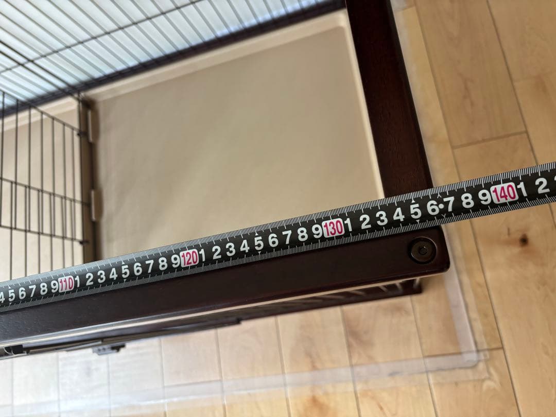 犬用ケージ ブラウン ペティオ　トイレのしつけができる　ドックルームサークル