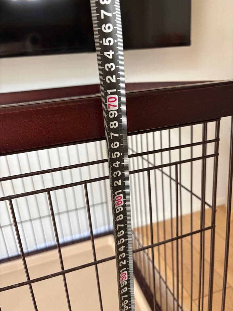 犬用ケージ ブラウン ペティオ　トイレのしつけができる　ドックルームサークル