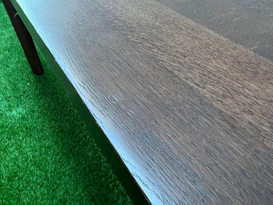 カリモク 60 家具　ダークブラウン 木製 ダイニングテーブル　4人用