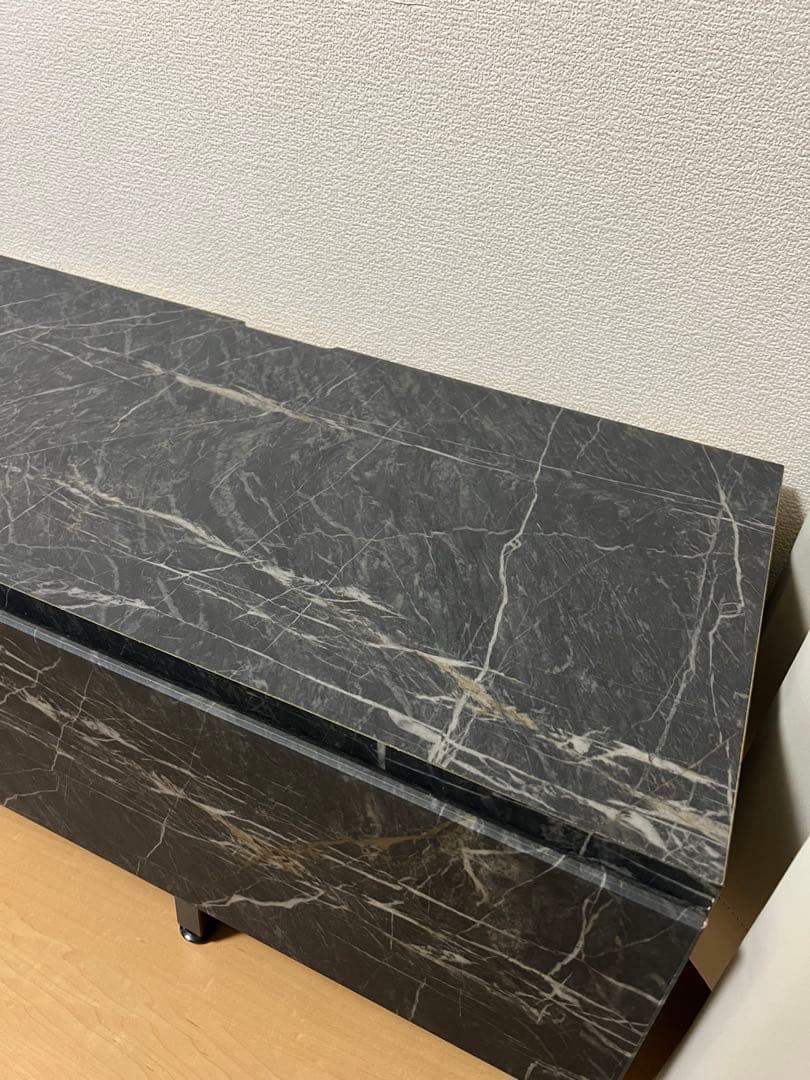【rafraichir17】LOWYA テレビボード 大理石柄
