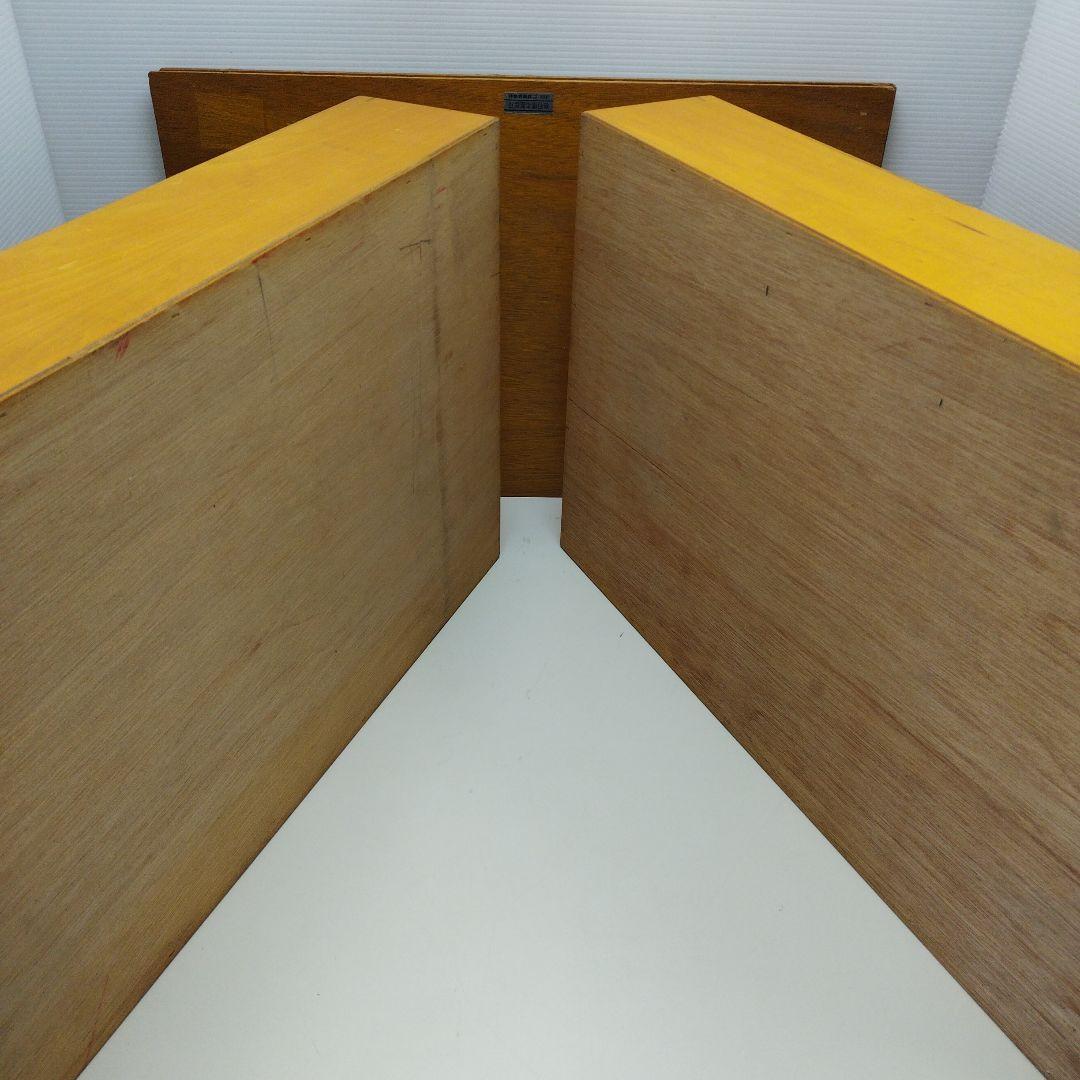 木箱　コレクション箱　岩石　石アート　化石　作品　陶器　収納　収集　整理　箱