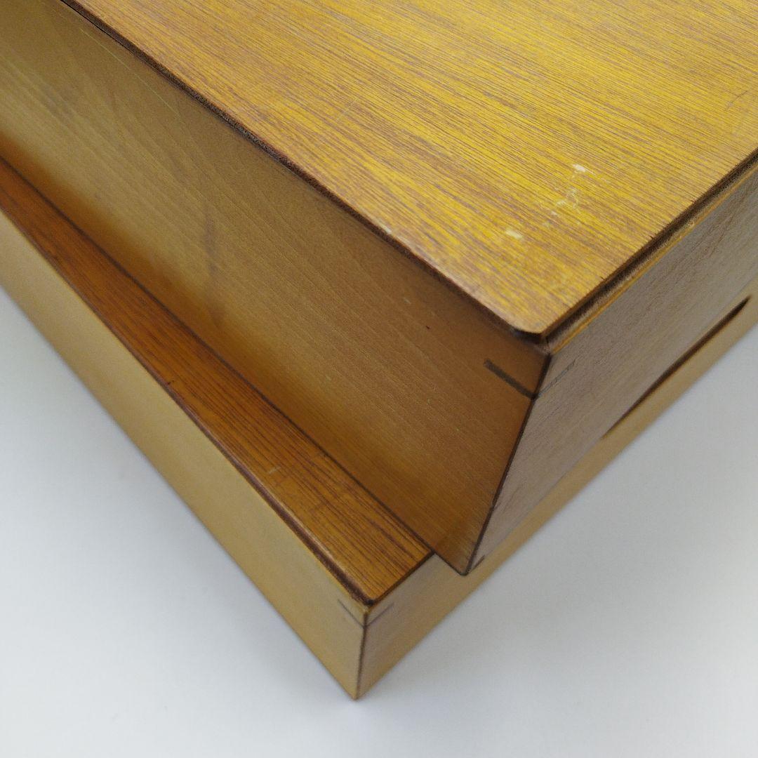 木箱　コレクション箱　岩石　石アート　化石　作品　陶器　収納　収集　整理　箱