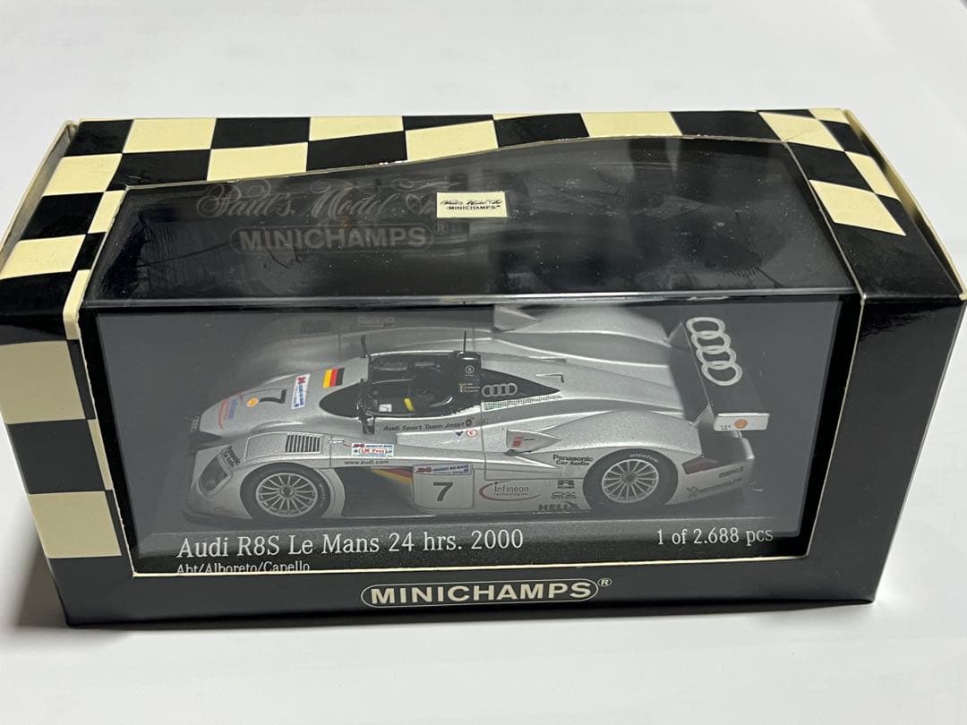 【MINICHAMPS 】Audi R8 8台セット