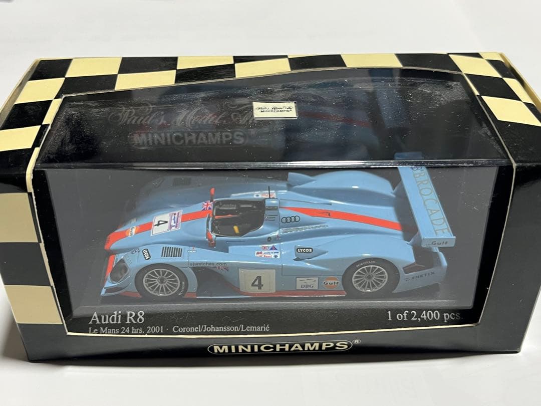 【MINICHAMPS 】Audi R8 8台セット