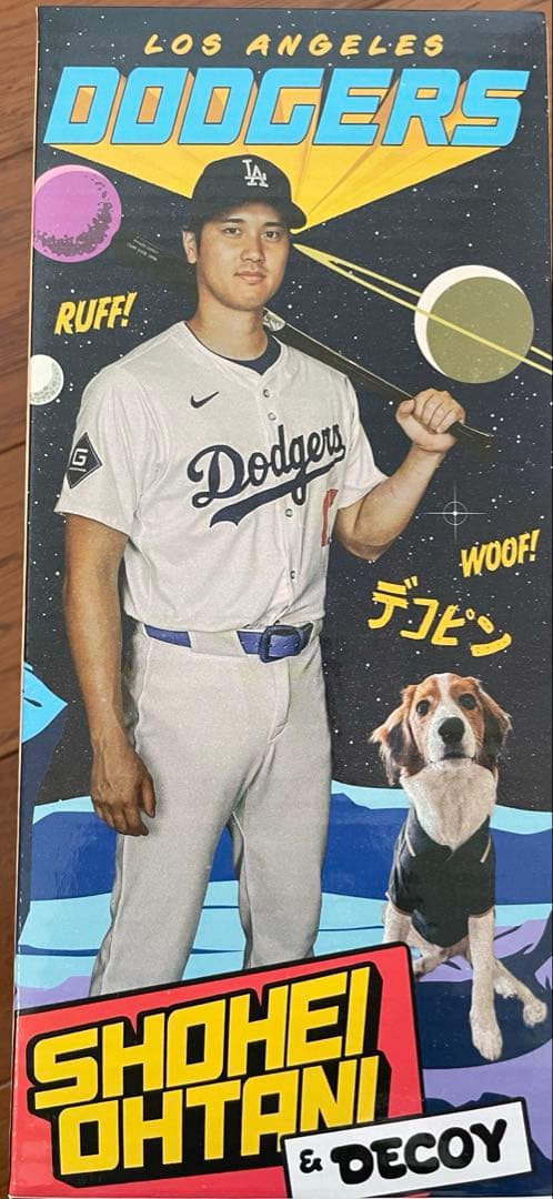 大谷翔平　Los Angeles Dodgers ボブルヘッド3体セット