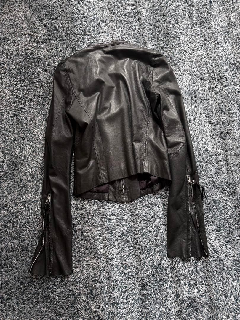 ジャケット・アウター ekam leather gimmick jacket