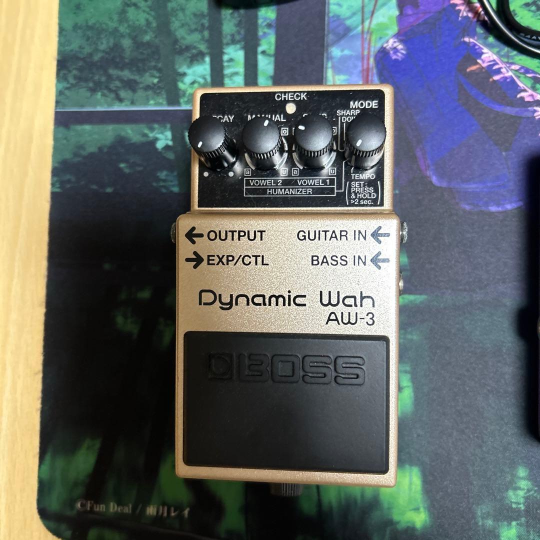 ギター BOSS dynamic wah aw-3