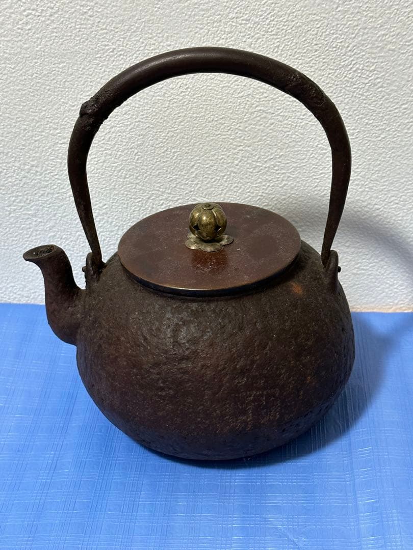 省鋳堂造鉄瓶 茶道具 煎茶器