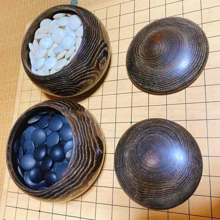 碁盤・碁石セット　囲碁