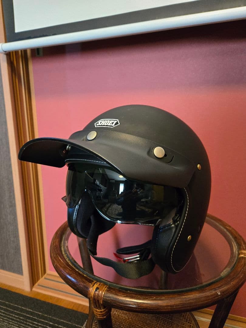 SHOEI ジェットヘルメットJO+ マットブラック スモークバイザー