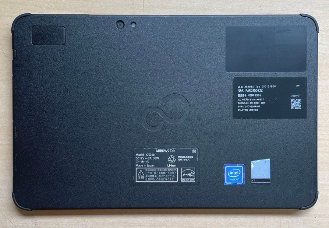 ARROWS Tab Q5010/DEG Celeron eMMC128 美品