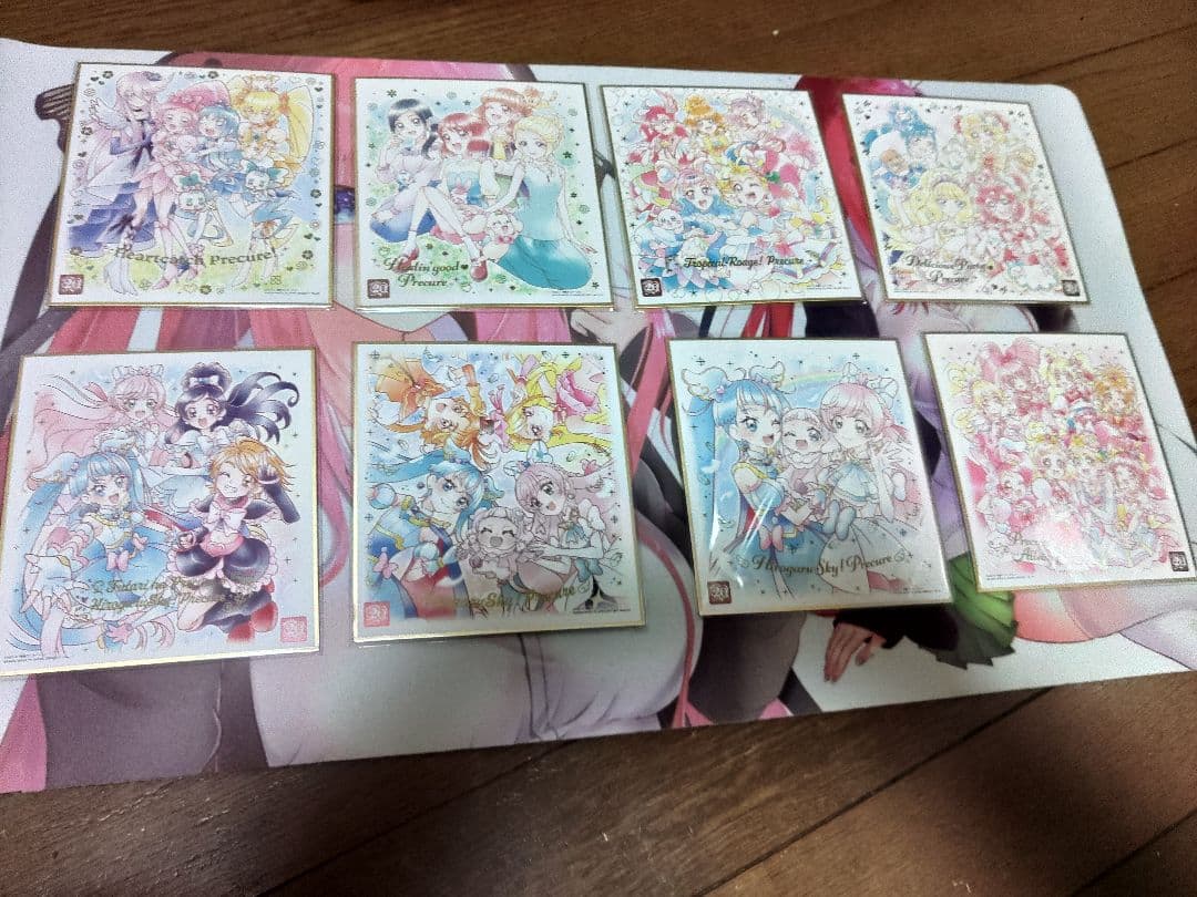 プリキュア 色紙セット 36枚