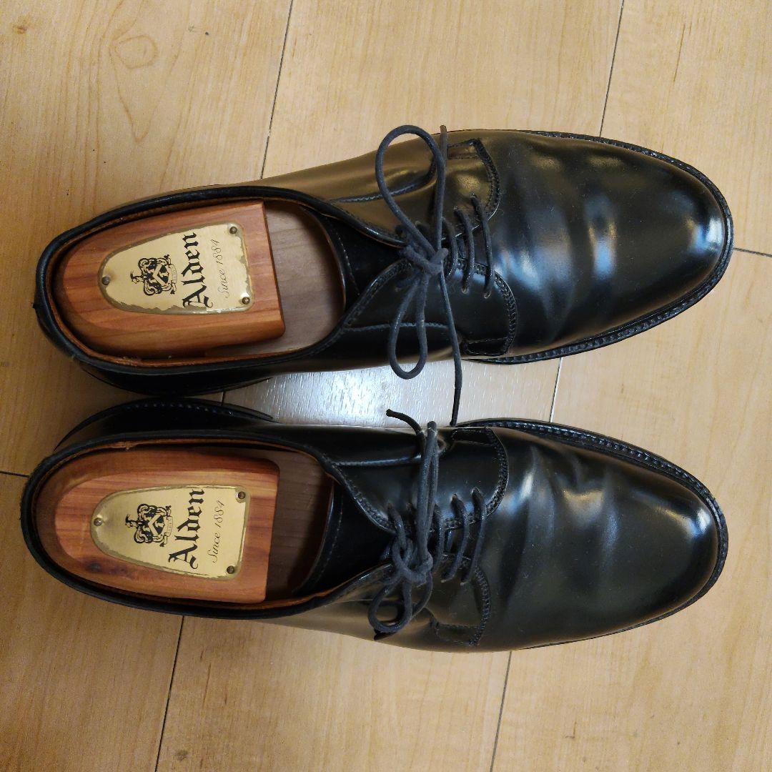 Alden 9901 オールデン コードバン プレーントゥ　7