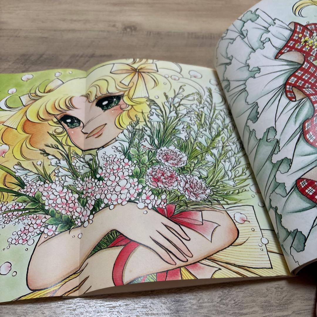 【美品・初版】キャンディキャンディ　イラスト集PART2 いがらしゆみこ