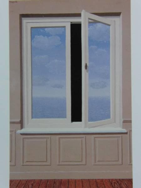 Rene Magritte、La Lunette d' Aproche