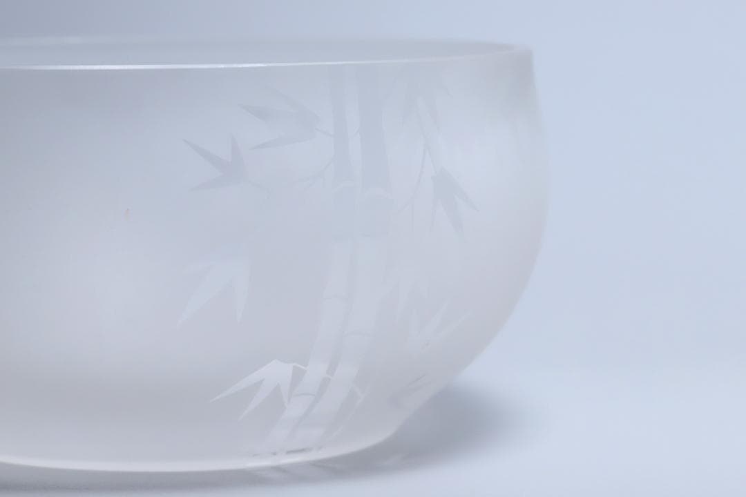 上野良樹　窯変硝子平水指　共箱　美品　硝子　ガラス　古美術　【正一古美術】